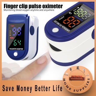 【Better Life】Finger Pulse Oximeter Finger Clip Heartbeat Portable Heart Rate Spo3 Monitor
