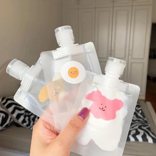 Travel Lotion Packing Bag 50ml 100ml Packing Bag Cosmetic Spout Bag (3)