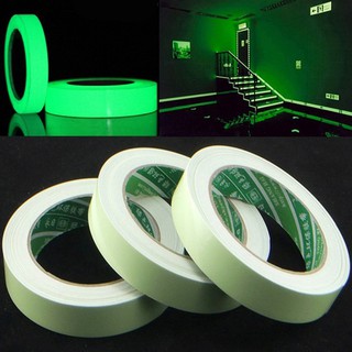 Luminous Fluorescent Night Self-adhesive Glow In The Dark Sticker Tape Glowing Striking Wall Stripe Sticker / Warning Tape