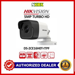 Hikvision 5MP Bullet Camera for CCTV | DS-2CE16H0T-ITPF