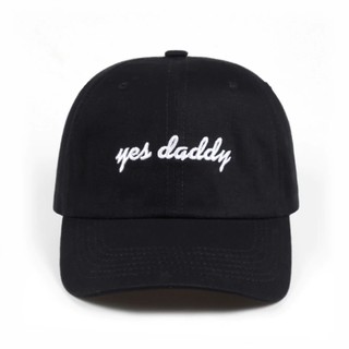 High Quality New Yes Daddy Adjustable Golf Cotton Cap Dad Hat Black Baseball Cap Men Hip-Hop Snapback Cap Hats