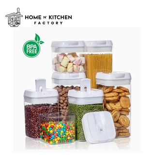 7pcs set BPA Free Airtight Food Storage Food Containers with Lids (White)
