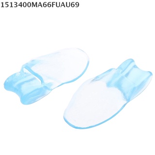 【au】 1 Pair Silicone Gel Bunion Toe Corrector Orthotics Straightener Separator Pain .