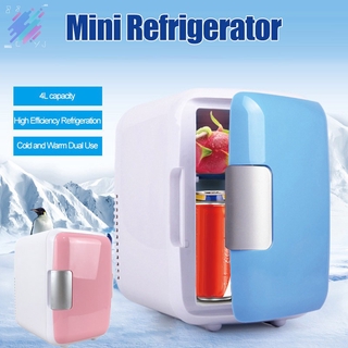 Mini 4L Fridge Makeup Refrigerators Dual-Use High Efficiency for Car★