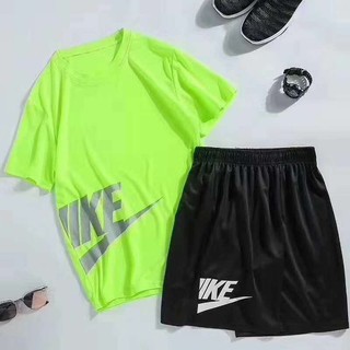 E001 Unisex DRI FIT T-shirts and Shorts/ Terno for sports/Men`s Terno/Basketball shorts Urstore