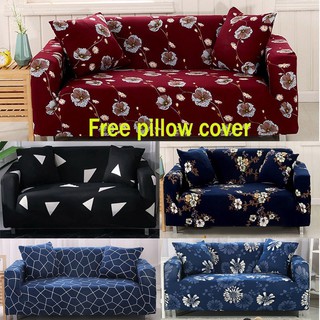 1/2/3/4 Seater Sofa Slipcover Cover Elastic Cushion Covers (1)