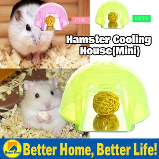 Pet Hamster Supplies Summer Cooling Pad House Pet Cooling House Nest Guinea Pig Hamster Cage (1)