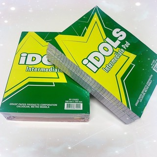 Idols Long intermediate Pad 10 pads in one ream (GREEN)