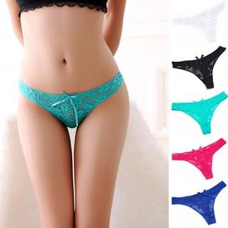 Ultra-thin Women G-string Thong Panties Transparent Knickers