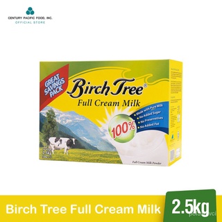 Birch Tree Full Cream Milk 2.5kg