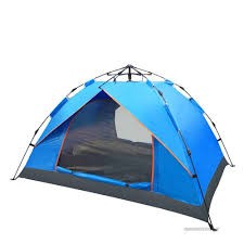 4 Person automatic waterproof Tent(blue)