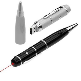 Pen with USB and Laser Pointer 2GB