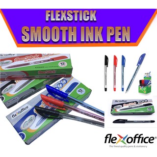 SOLD PER PIECE 0.5/0.7mm original Flexoffice flexstick smooth ink pen ballpen