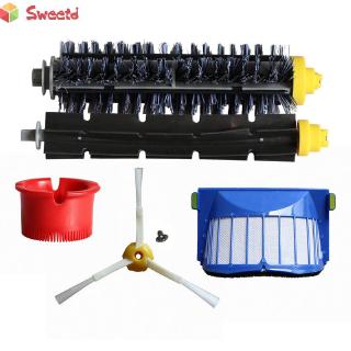 Vacuum Cleaner Parts 605 610 614 660 670 675 677 680 695 Side Brushes Tool Set For IRobot Roomba 600 Series 615 616 620