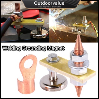 Magnetic Welding Ground Clamp Welding Magnet Head Tail Strong Magnetism Large Suction Welding Clamp