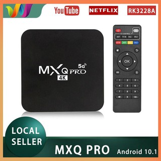 【Available】MXQ PRO TV Box Android 10.1 OS Latest KD RK3228A 4K 5GHz WIFI Quad Core Smart TV Box