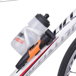 【sale】 Portable Folding Bicycle Air Pump Inflator for Presta Schrader Valve