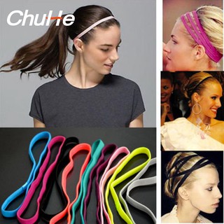 CHUHE Sports Yoga Stretch Headband Women Man Elastic Band Hair Rope Hair Accessories multi-color (1)