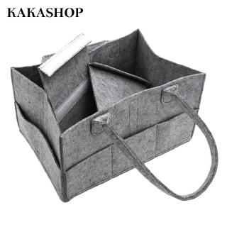 kakashop815 Baby Diaper Caddy For Car ,Travel Organizer Gray Baby Wipes With Changeable Compartments