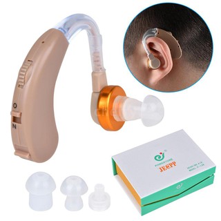 JECPP Hearing Aids Sound Amplifier Battery Powered In Ear Hearing Enhancement Device for Adults & Seniors