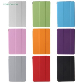 VIVI PU Leather Case for iPad mini 4 Silk Slim Transparent Smart Back Cover for Apple iPad Mini 4 Flip Stand Case Auto Sleep/Wake
