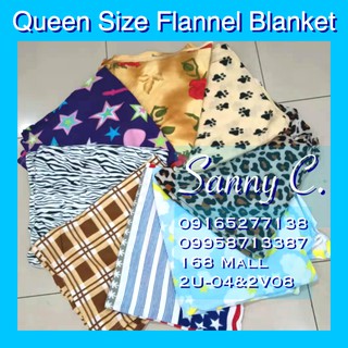 Sanny C. | Blanket Double Velvet/ Flannel Abstract Design Queen Size 180*200cm