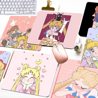 Anime Sailor Moon Printed Mouse Pad Game Office Home Multimedia Computer Keyboard Non-slip Mouse Pad
