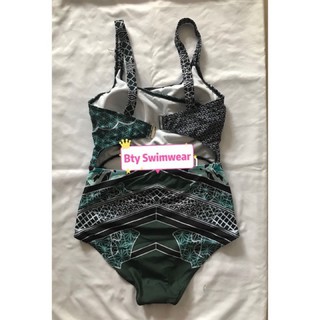 BTY Two piece Rashguard Sexy Bikini Swimwear Crop Top Swimsuit (9)