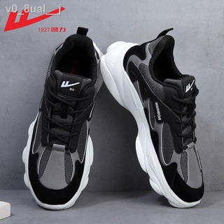 ♨◘◆Pull back sports shoes men s spring 2021 new lightweight shock-absorbing running shoes tide shoes