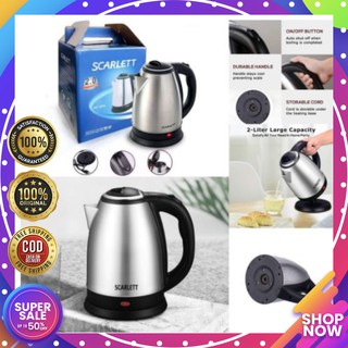 Pinas Deals Original Scarlett High quality Automatic Power off Stainless Steel Electric Heat Kettle