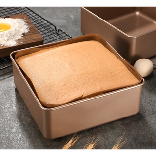 non-stick square baking pan thick baking pan square cake mold non-stick baking pan cake loaf pan