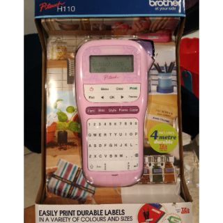 Brother PTH110 pink labeler