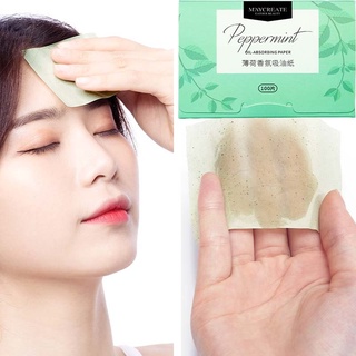 ◘◈✢100pcs Natural Green Tea Oil Absorbing Tissues /Premium Face Blotting Paper