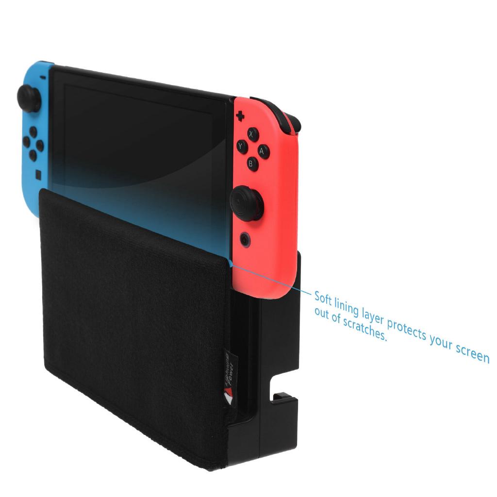 For Nintendo Switch Case Charging Dock Soft Lining Cover Sleeve Bag