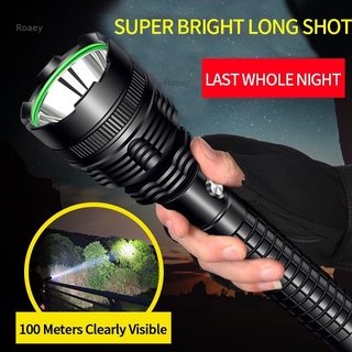 LED Powerful Rechargeable Flashlight Camping Home Tactical High Lumens Power Flashlight
