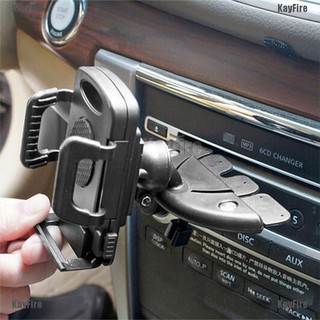 KayFire Universal Car CD Slot Phone Mount Holder Stand Cradle For Mobiles IPhone Samsung