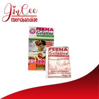 Ferna Gelatine Powder 10g (Clear and Unflavored)