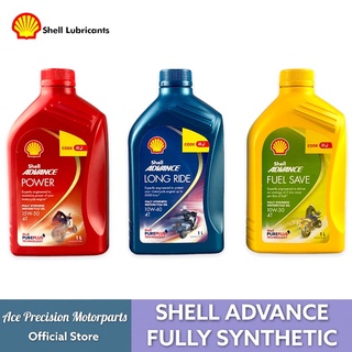 ✅ SHELL ADVANCE FULLY SYNTHETIC MOTORCYCLE OIL 1L