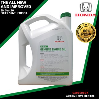 Honda Genuine Full Synthetic Oil 4Liters SN 0W-20 (4)