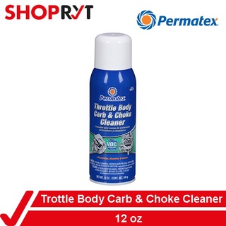 ❒✧PERMATEX Throttle Body, Carb & Choke Cleaner 12 oz + FREE Face Shield