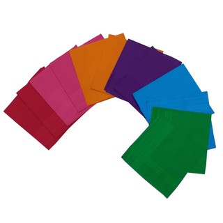 100% Cotton 12 PCS Assorded Color Handkerchiefs 40*40cm