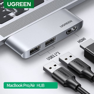 Ugreen USB C HUB Ultra Mini USB Type C HUB to HDMI 4K USB HUB For Macbook Pro Air 2020 - 2016 Cable Free USB HUB (1)