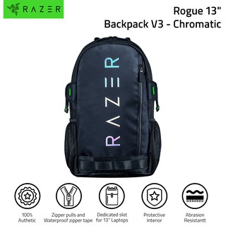 Razer Rogue 13" Backpack V3 Compact Travel Backpack with 13" Laptop Compartment Water Resistant (1)