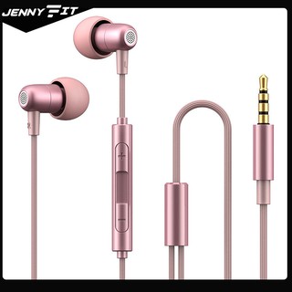 Jennyfit Earphone In-Ear with Microphone 3.5mm Jack Universal for iPhone Android