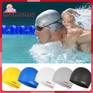 KOKOMO｜Silicone Long Hair Swimming Cap for Women Men Adult Kids Swim Cap Hat
