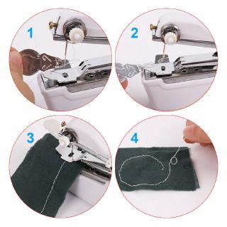 Hand Held Sewing Machine Mini Portable Easy Home Travel Stitch Sew DIY (7)