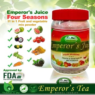Emperor's Juice Four Seasons Slimming Herbal Tea - 11 in 1 / 350g bottle (4)
