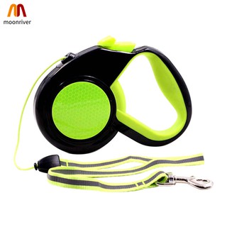 3m/5m/8m Walking Dog Leash Rope Automatic Retractable Reflective Luminous Pet Traction Tractor