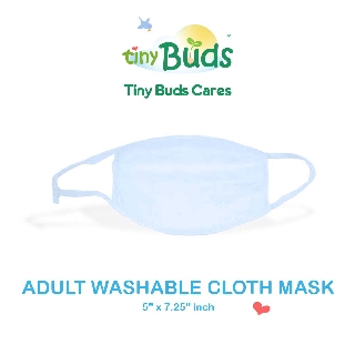 Tiny Buds washable Cloth Face Masks made from 100% Cotton (Adult)