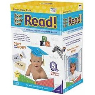 【Ready Stock】❁✓✔Your Baby Can Read 5pcs DvDs Only